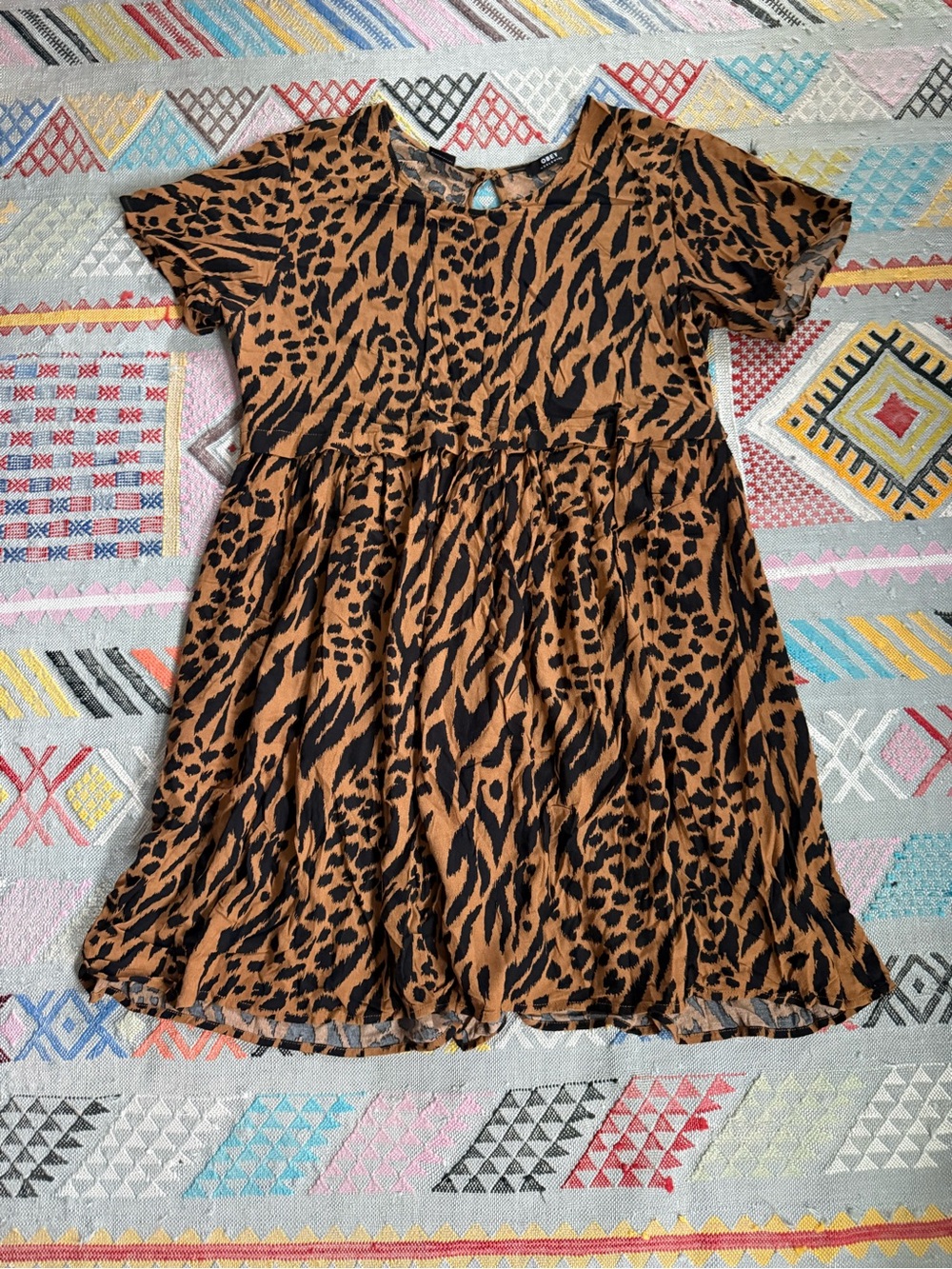 Obey leopard mini dress - Large